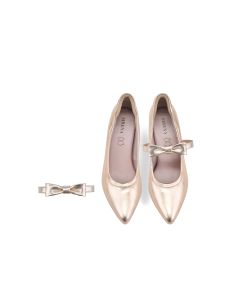 Bow Strap in Rose Gold