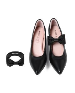 Glitter Strap in Black