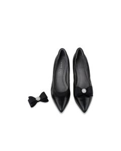 Miss Butterfly Clip In Black