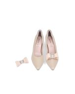Miss Butterfly Clip In Beige