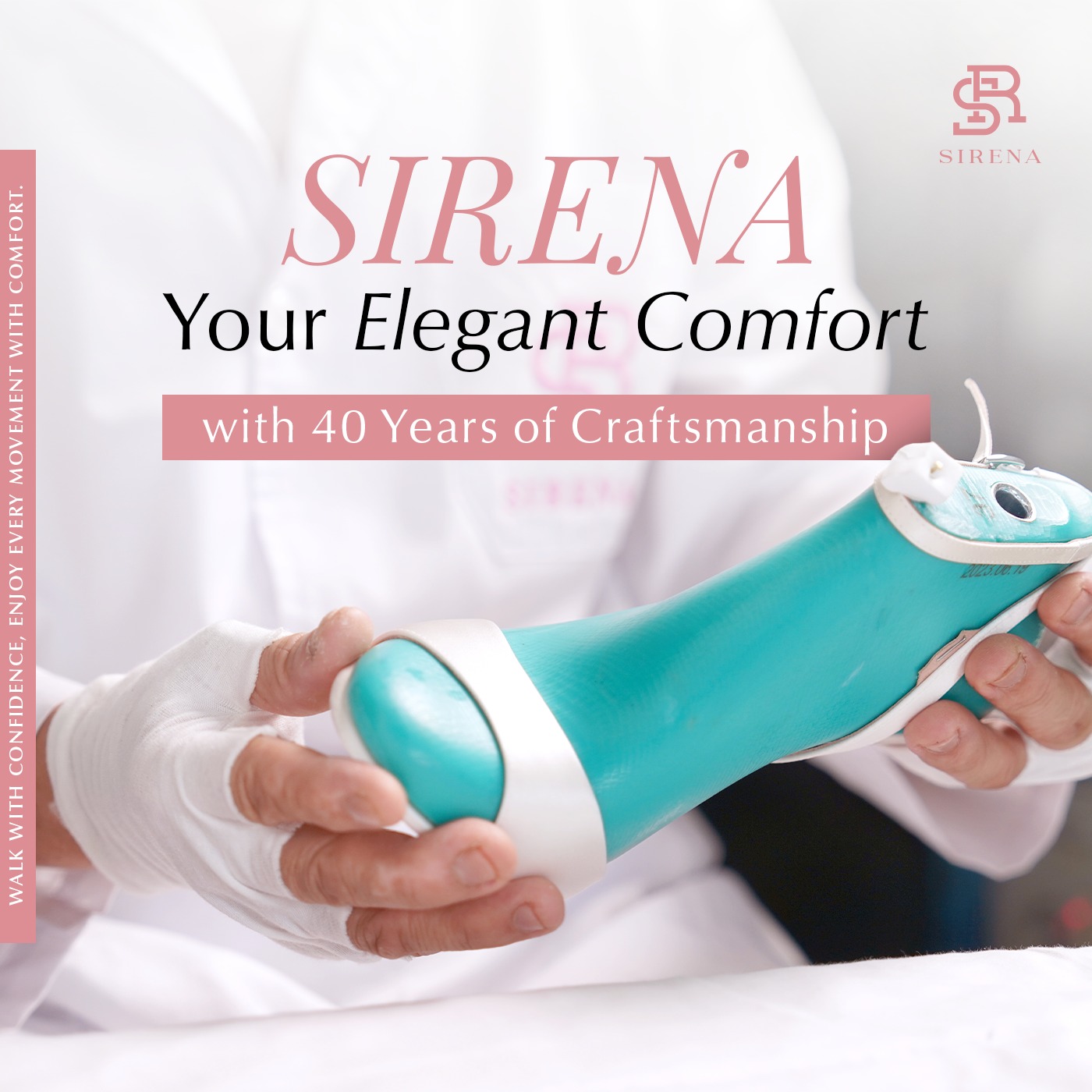 Walk with Confidence, Enjoy Every Movement with Comfort.